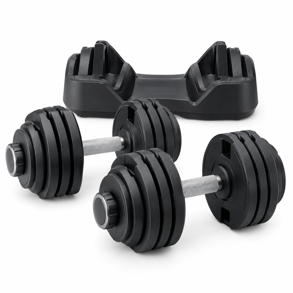 Adjustable dumbbells