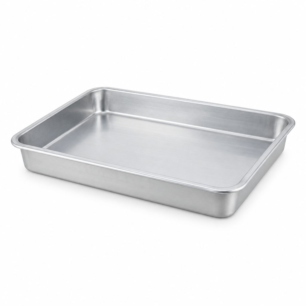 Aluminium baking tray
