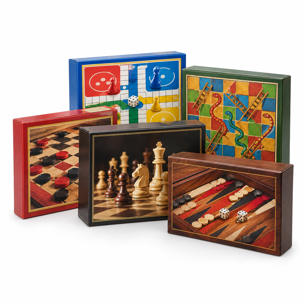Assorted board games