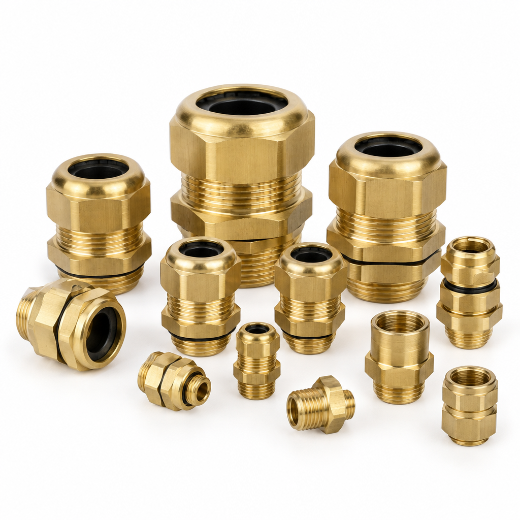 Cable Glands, Brass Assortment