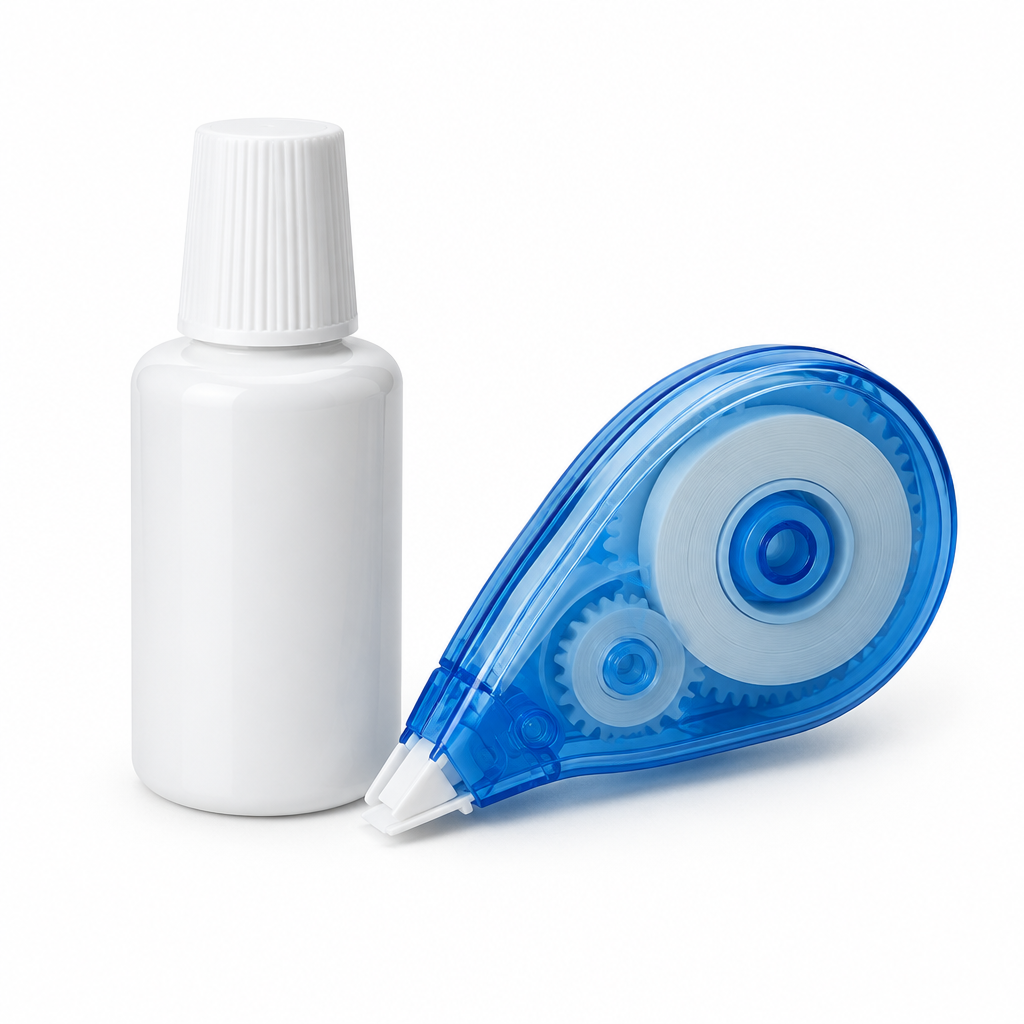 Correction fluid and tape