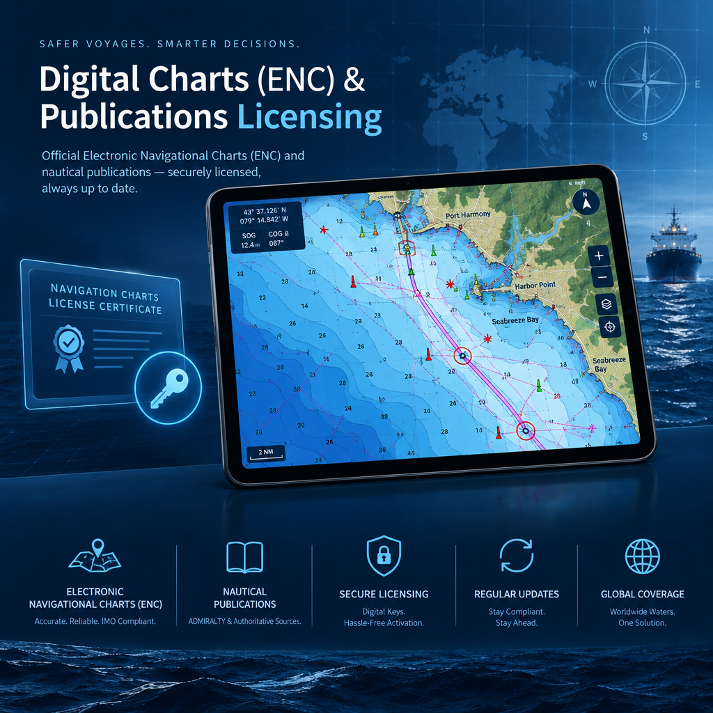 Digital Charts (ENC) & Publications Licensing