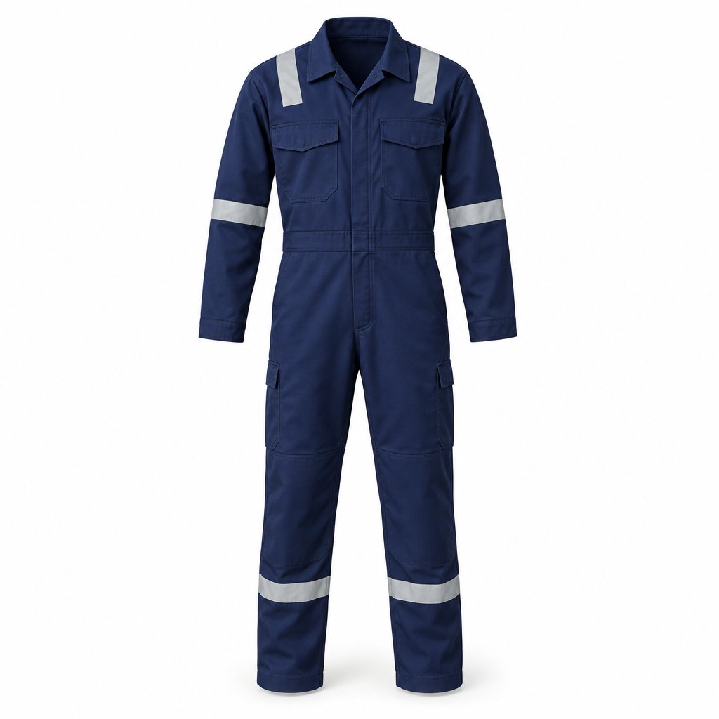 Flame-retardant coverall