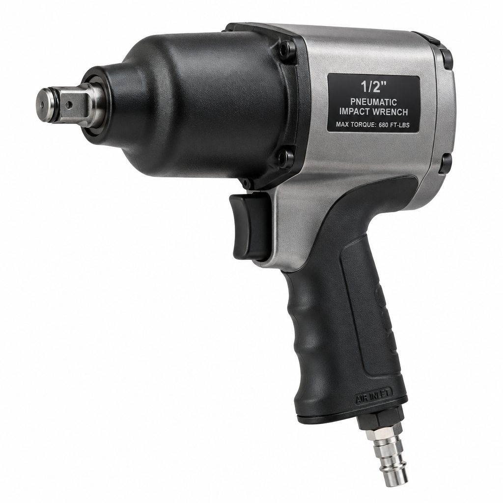 Impact Wrench, Pneumatic 1/2"