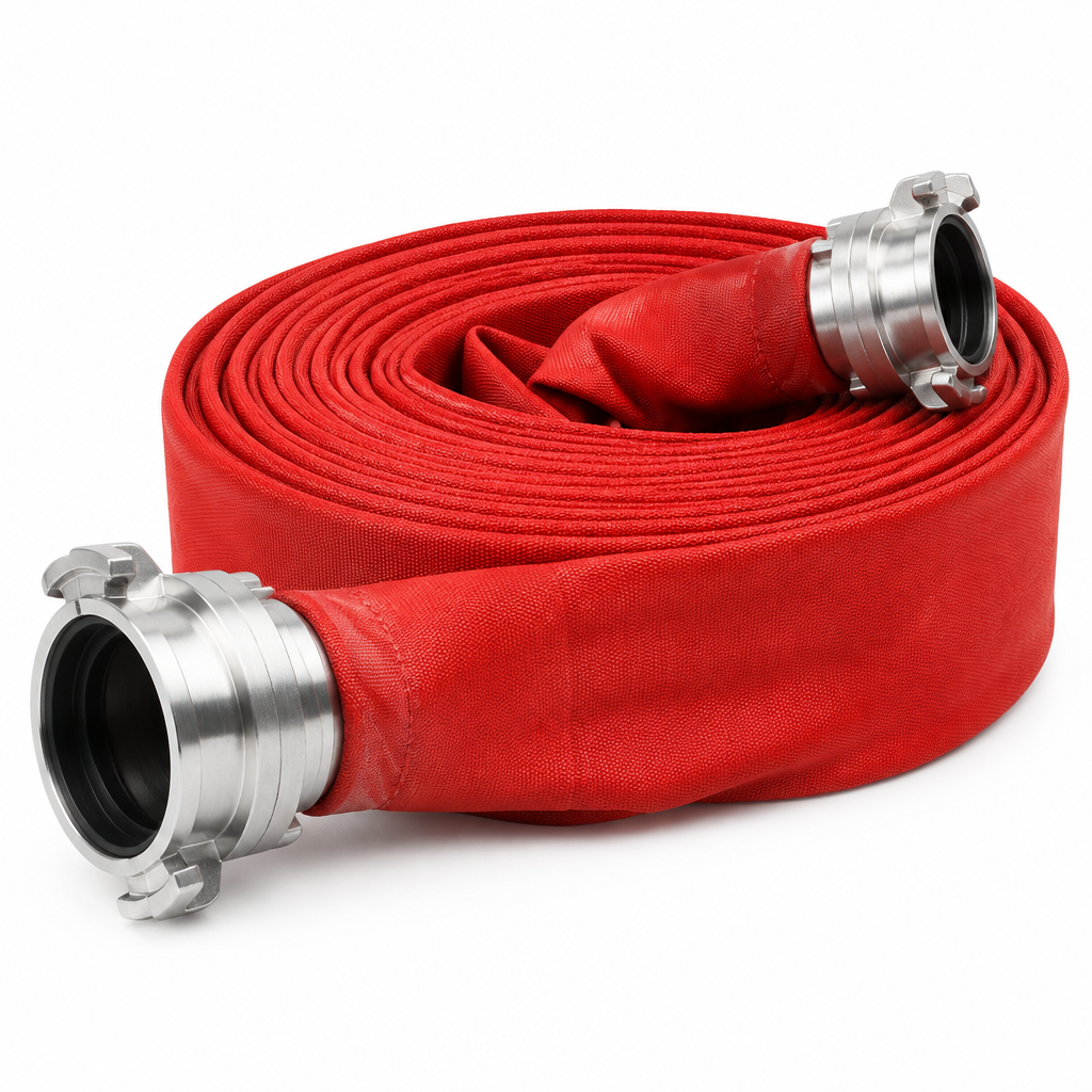 Lay-flat fire hose