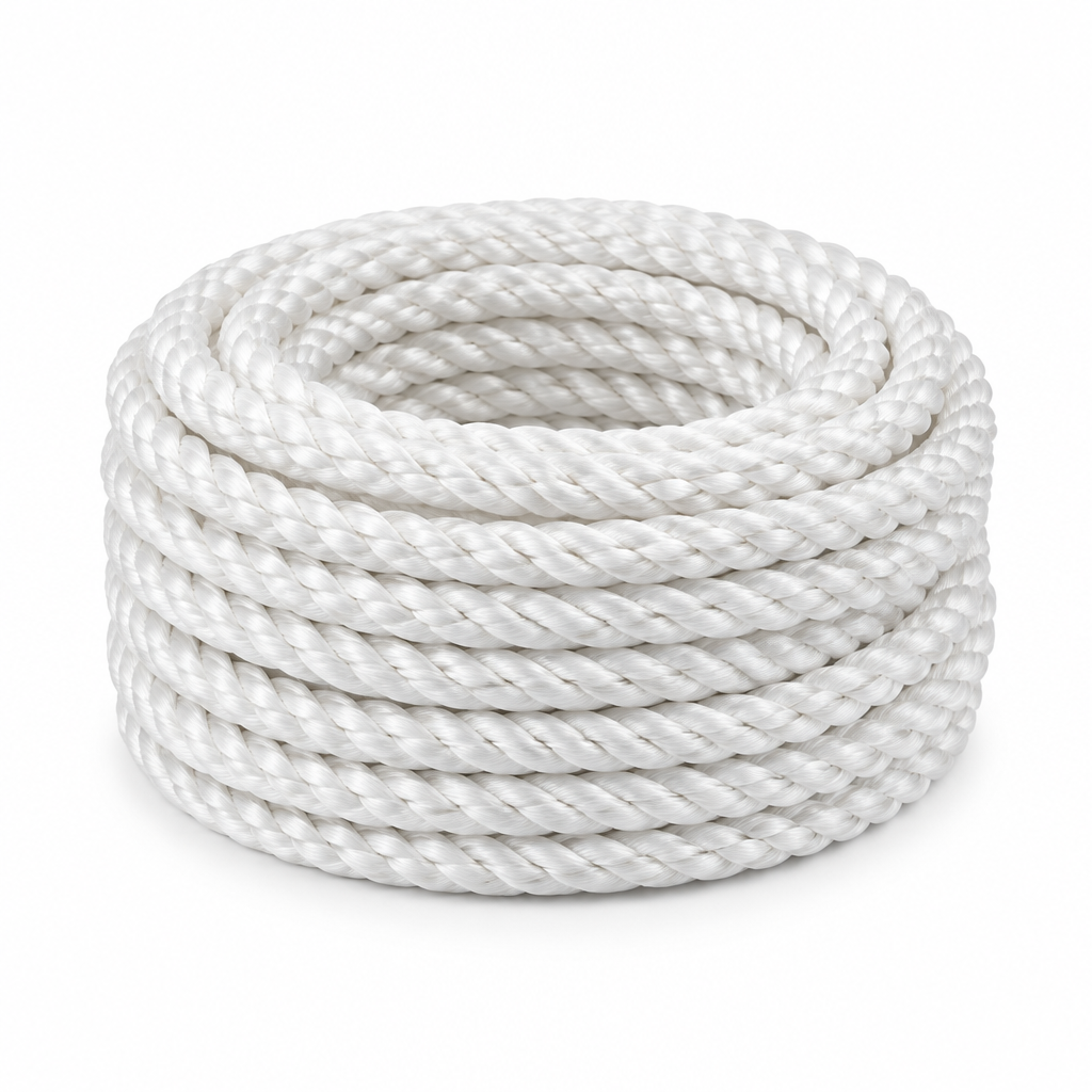Nylon three-strand rope