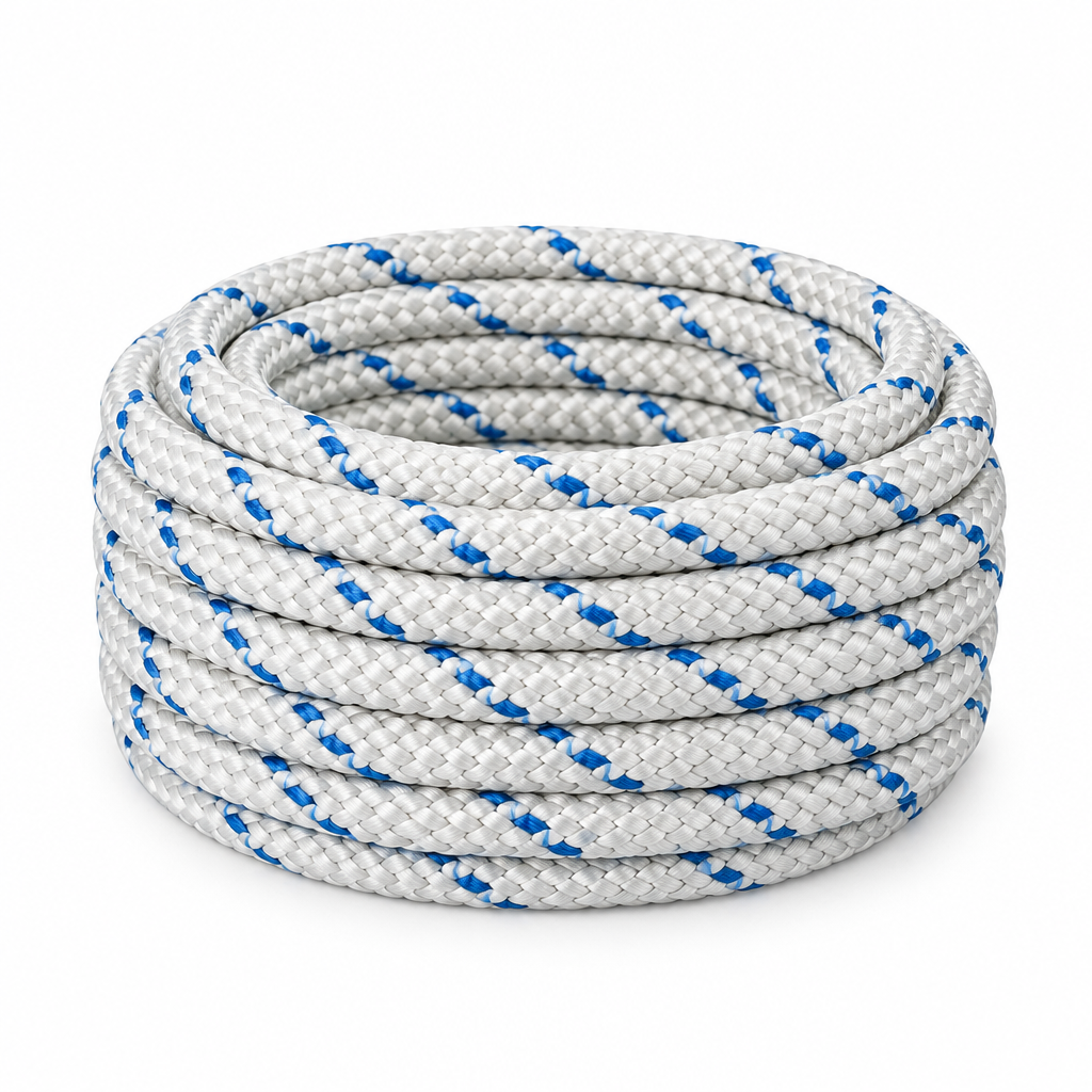 Polyester double braid rope