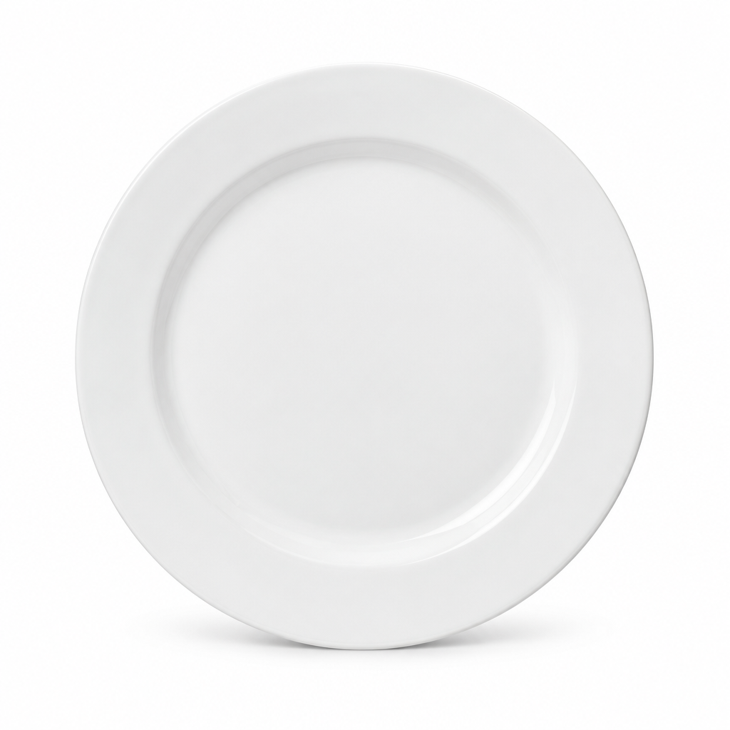 Porcelain dinner plate