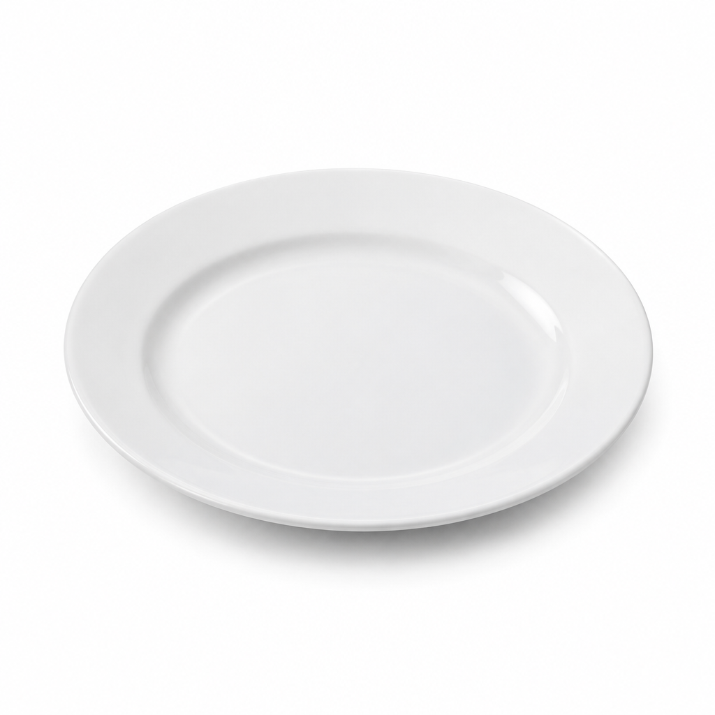 Porcelain side plate