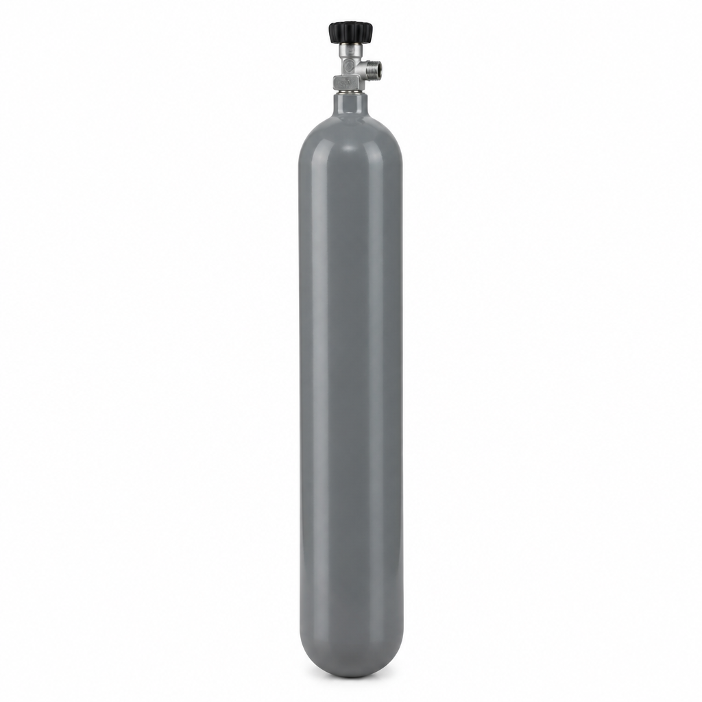 Spare breathing apparatus cylinder