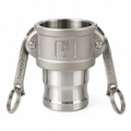 Stainless camlock coupling