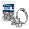 Stainless hose clamps