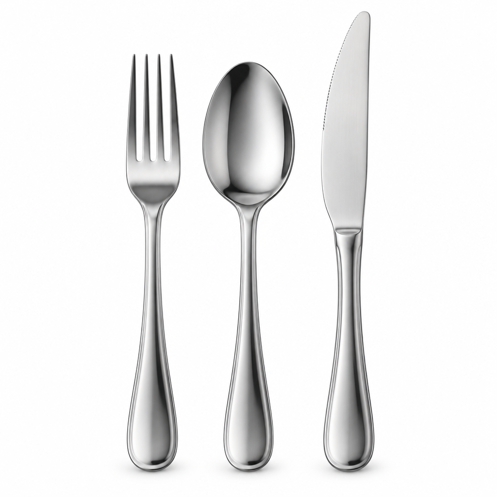 Stainless steel cutlery set
